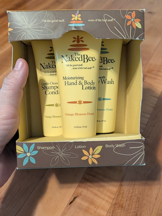 The Naked Bee Other - NIB Orange Blossom Honey Moisturizing Hand & Body Lotion - Yellow The Naked Bee